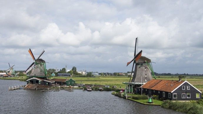 Zaanse Schans  - tradicionālā Nīderlande